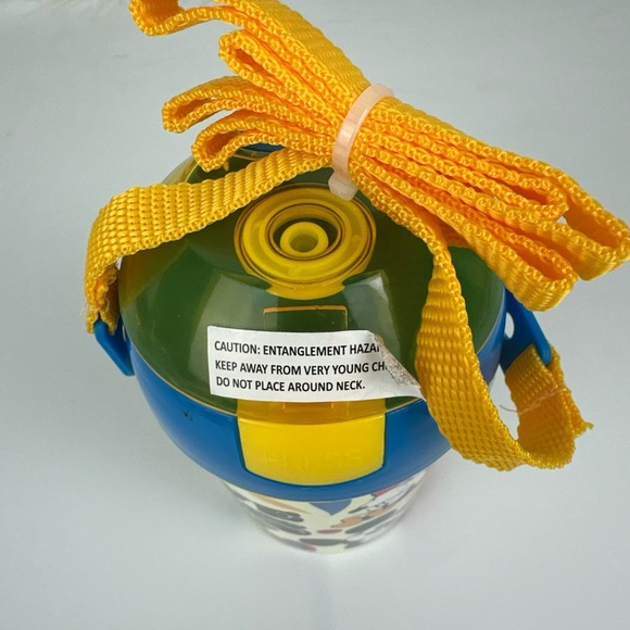 Mickey Mouse Canteen Plastic Tumbler Kids 16oz Cup Straws Directions - Picture 3 of 8